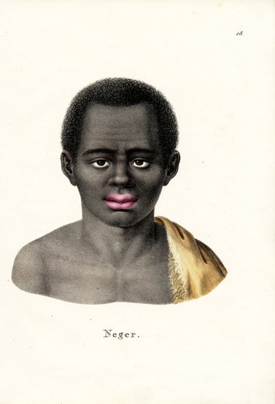 Uomo Nero, 1824 da Karl Joseph Brodtmann